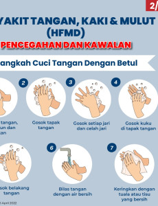 Penyakit Tangan Kaki dan Mulut (HFMD) - Pencegahan Dan Kawalan